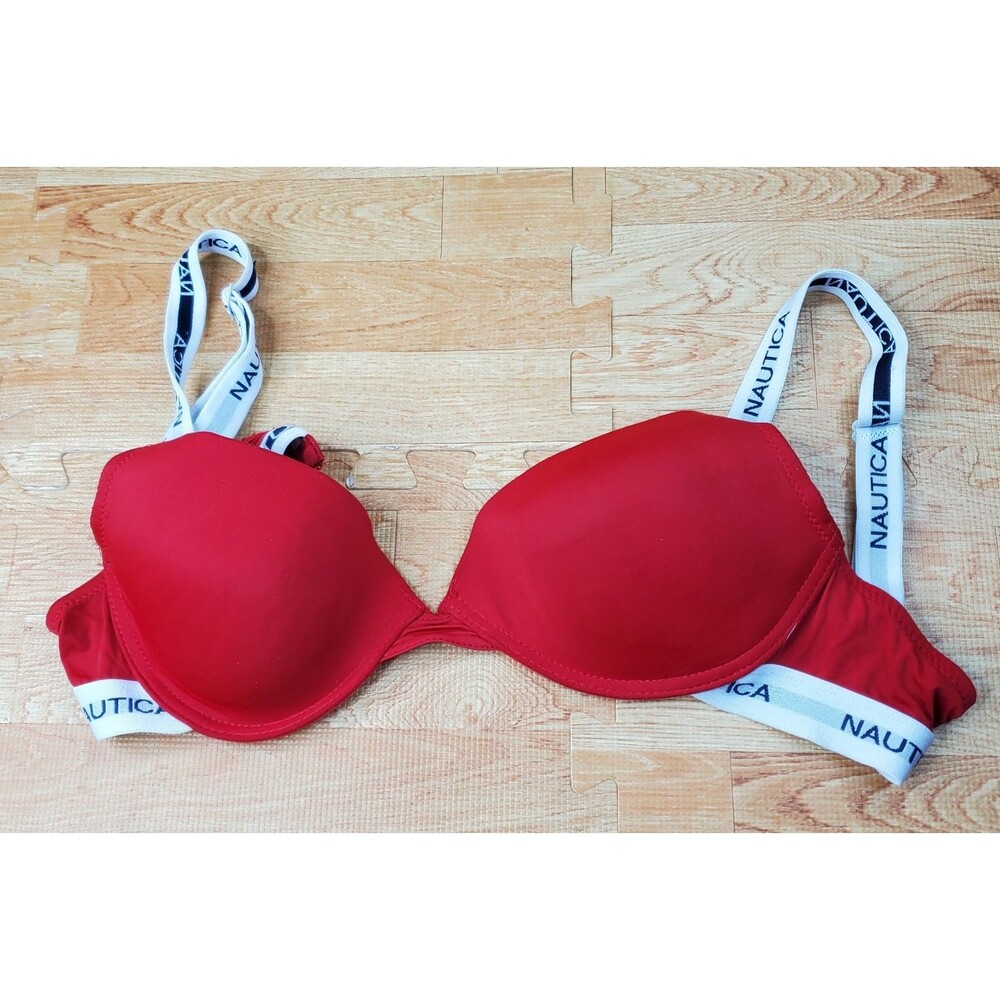 Nautica Intimates Everyday Bra Red Size 36C